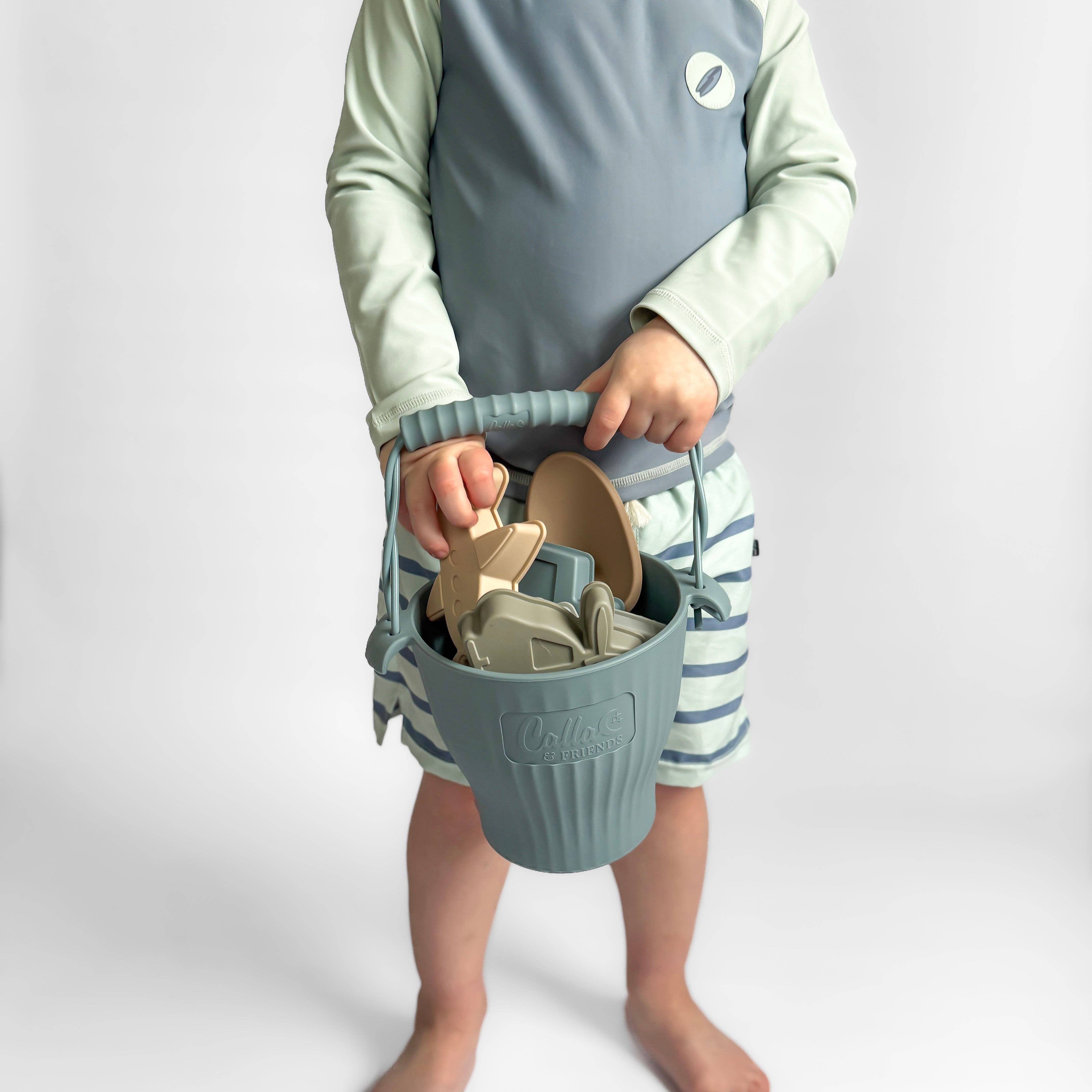 Calla & Friends – wholesale Beach/pool toy – Child & baby – Brayden Silicone Beach Toy Set3