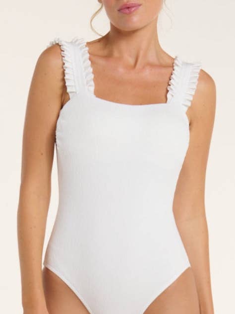 Bañador de una pieza Natalie en color Azúcar para venta al por mayor de Hermoza