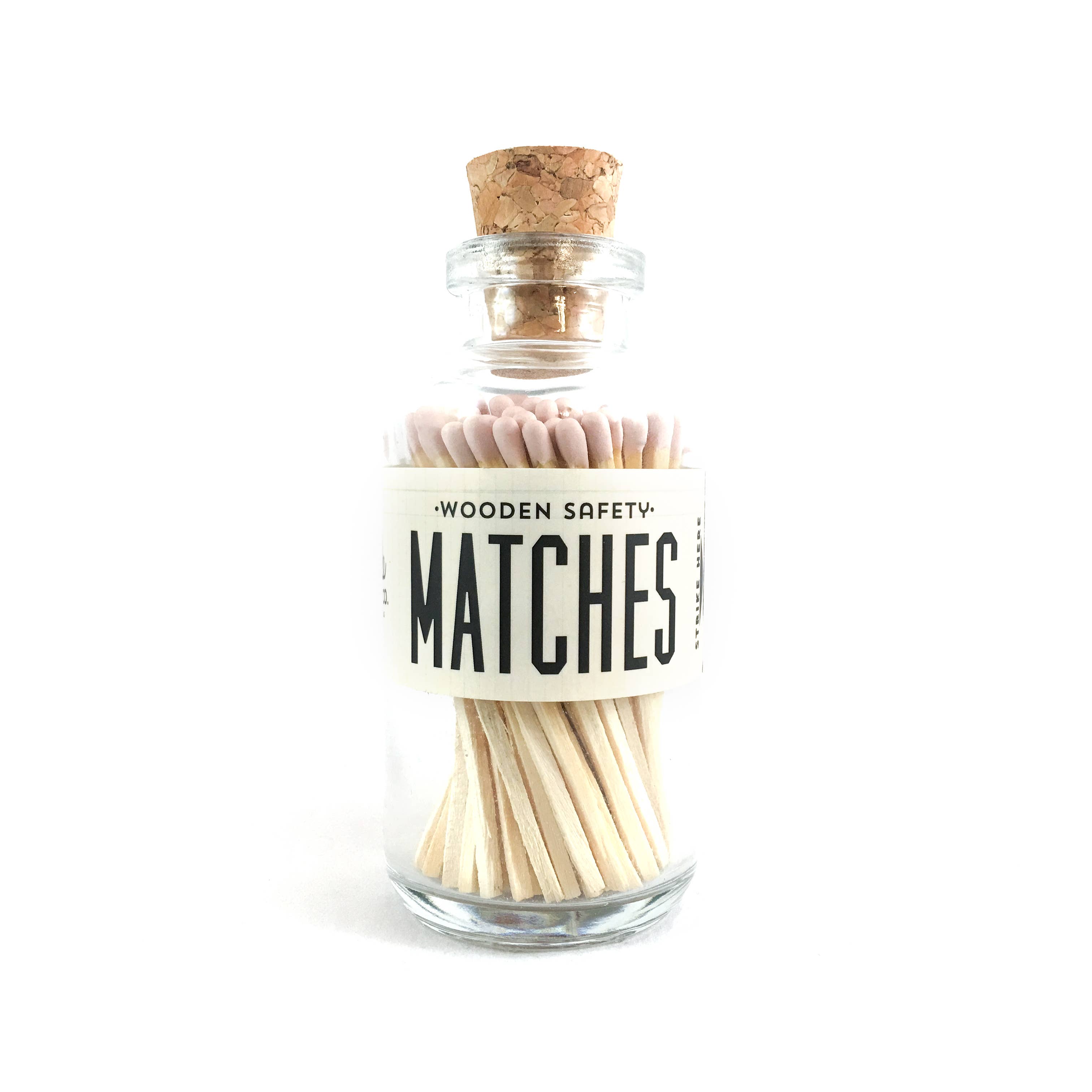 Made Market Co. - Wholesale Matches - Mini Vintage Apothecary Matches - 26 color options9