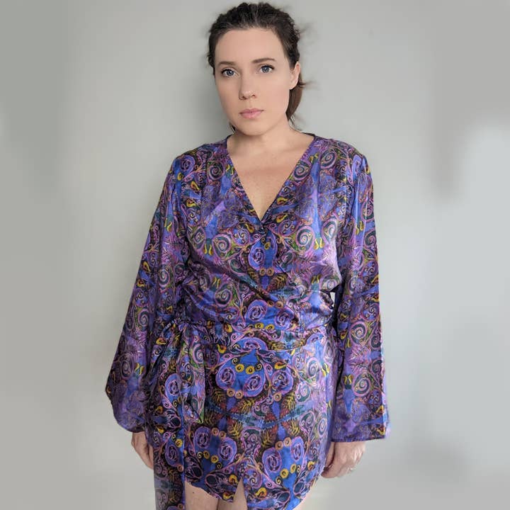 Fougère kimono modal pour la vente par Art Katsura