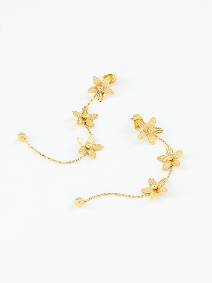 124YC80 stainless steel earrings for wholesale by BYREN | ÉLINE L'ATELIER