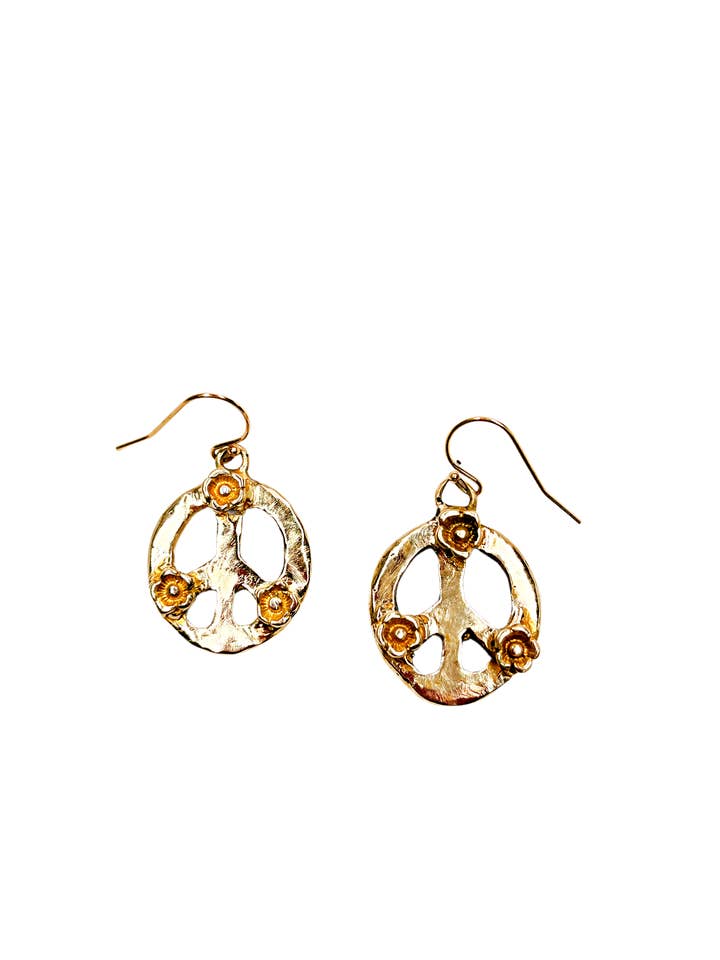 Flower Child Earrings for wholesale by Earth Sage Jewelry