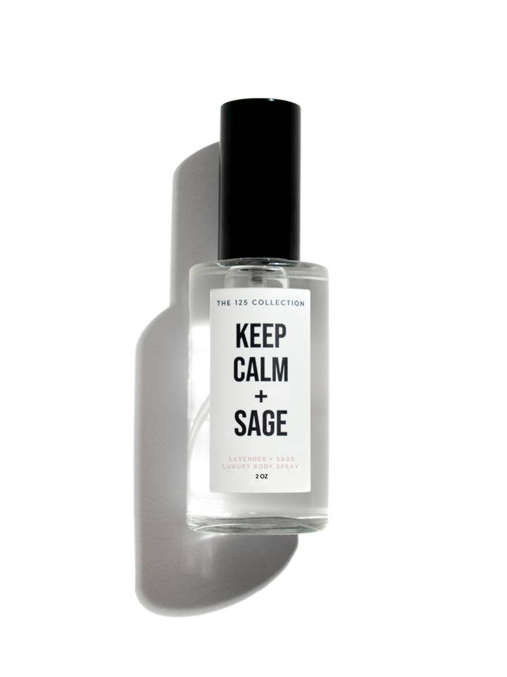 Lavender and Sage Luxury Body Mist for wholesale by The 125 Collection