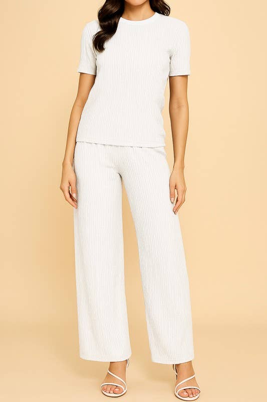 MIO WHOLESALE - Wholesale Lounge Set - Women's - HK705 CRINKLE 2-PIECE SET9