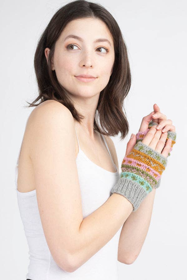 Lakhays Collection Inc. - Wholesale Hand Warmer - Winter Hand-Knit Wool Unisex Handwarmer Fingerless Gloves14