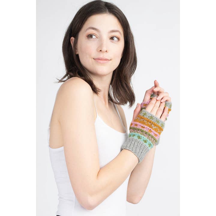 Lakhays Collection Inc. - Wholesale Hand Warmer - Winter Hand-Knit Wool Unisex Handwarmer Fingerless Gloves14