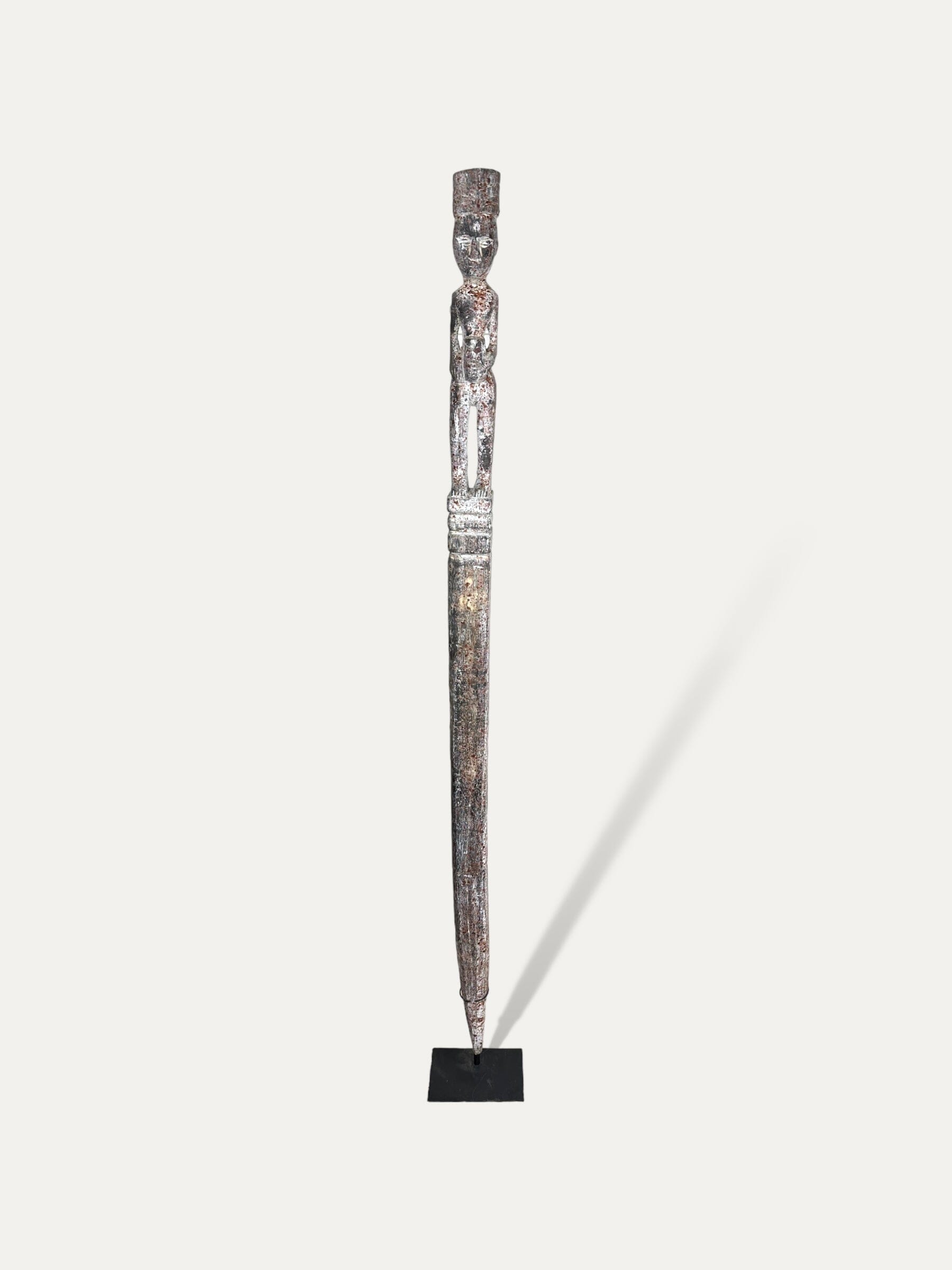 Cokoha - Wholesale Sculpture - Kepala datar - exotic wood totem0