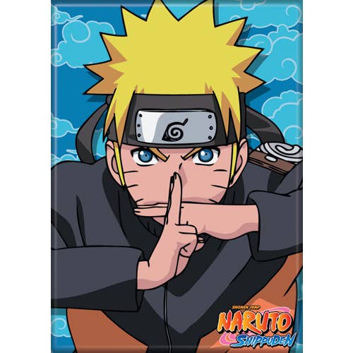 Naruto Hands Crossed Magnet 2.5" x 3.5" for wholesale by Ata-Boy