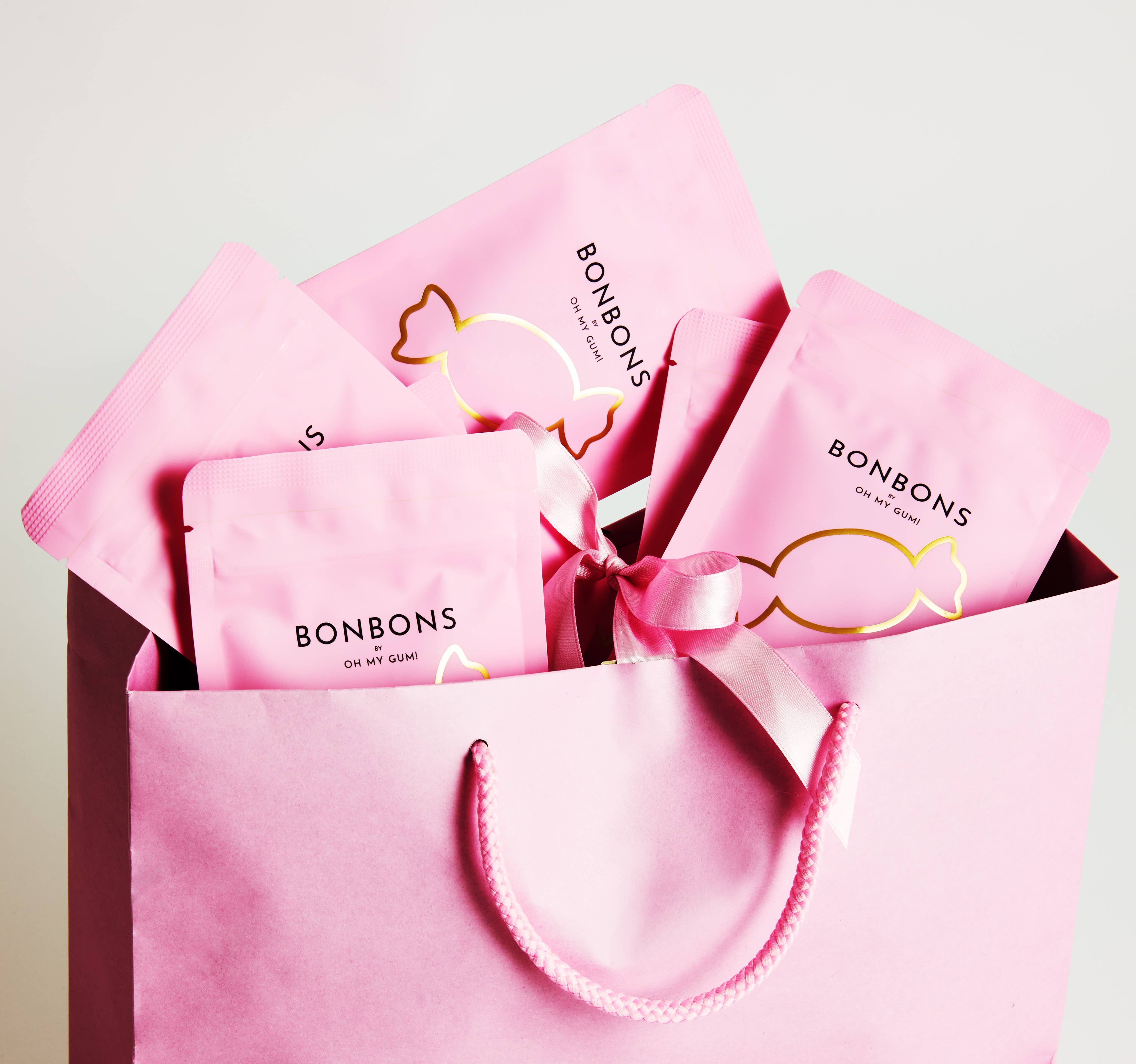 OH MY GUM! - Wholesale Hard Candy - Strawberry Bonbons - Sugarless Hard Candy | Vegan2