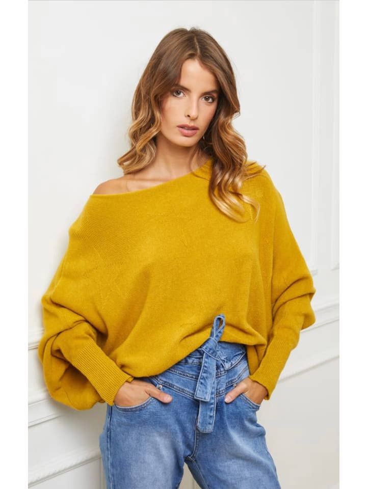 LÉA & LUC - Wholesale Knit Sweater - Women's - Star sweater REF. 009849