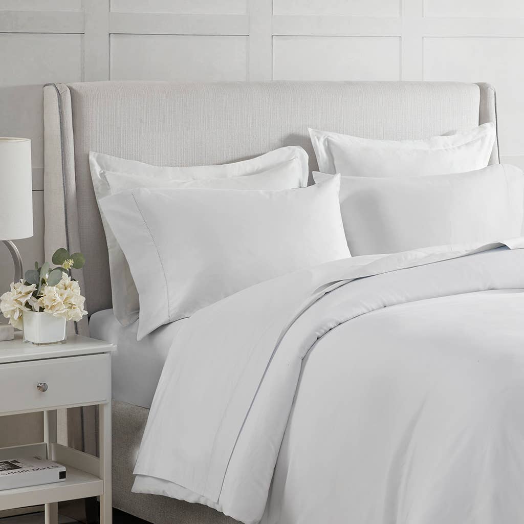 Olliix - Wholesale Sheet Set - 100% Egyptian Cotton 500 Thread Count Sheet Set, White2