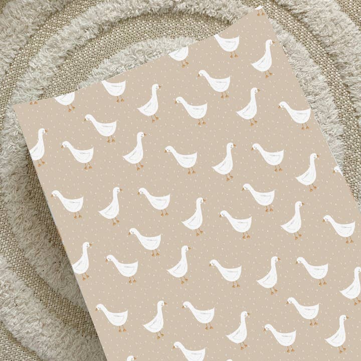 Goose Wedge Baby Changing Mat | Unisex Baby Changing Mat for wholesale by Bobbin and Bumble - Baby Changing Mats