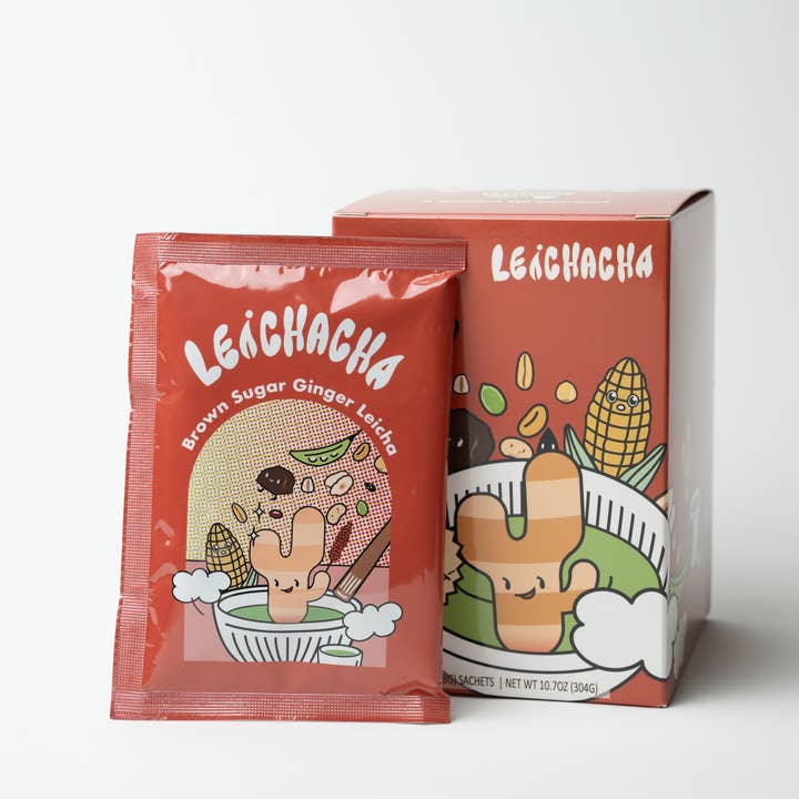 Leichacha - Wholesale Health/Detox Tea - Brown Sugar Ginger Leicha1