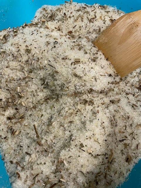 Mood Booster/Headache Relief Bath Salt for wholesale by Suela’s Home Remedies