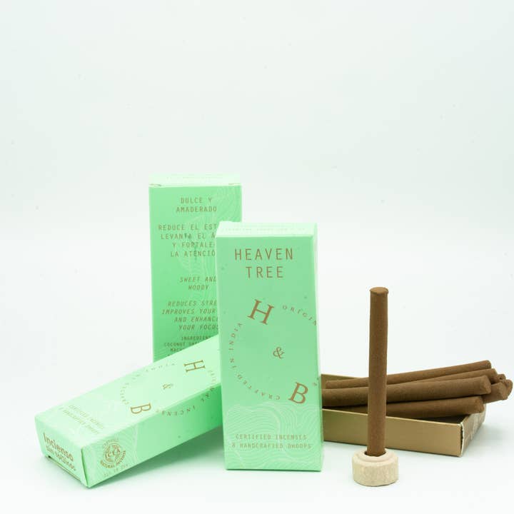 Dhoops Heaven Tree Natural Incense for wholesale by H&B Incense