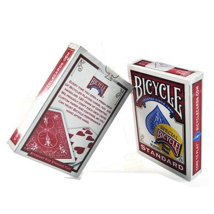 Cardshouse – wholesale Spelkort – Bicycle Rider Standard Magic Kort Kort (Röd)
