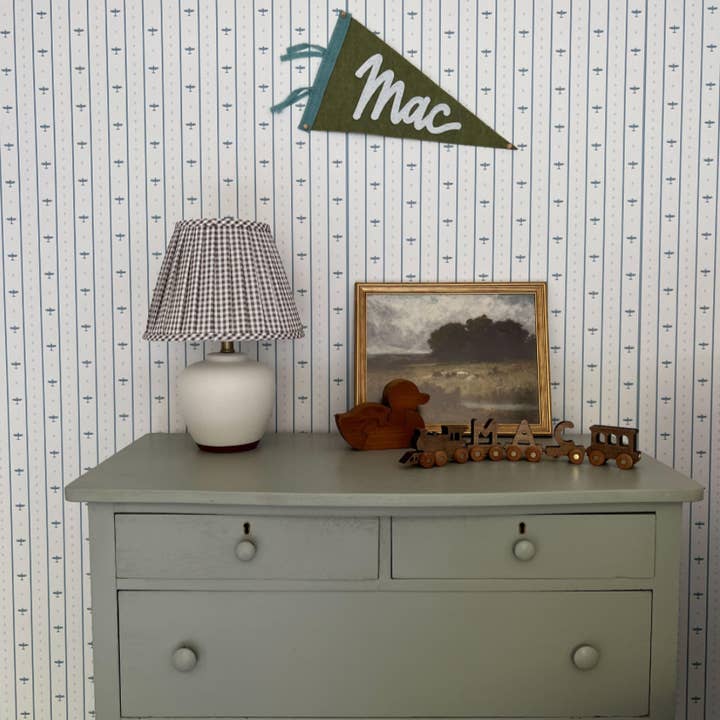 Maverick Behang door Lauren Blair Hersey voor wholesale door Loomwell Home Goods