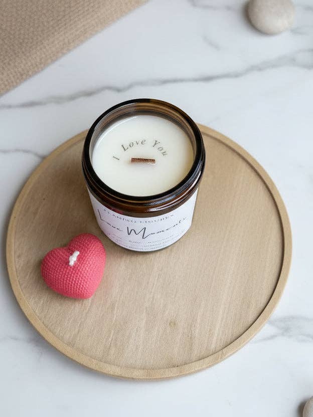 Hemmelig besked lys Jeg elsker dig | Oud Rose Soja Voks for engroshandel hos Flaming Figures