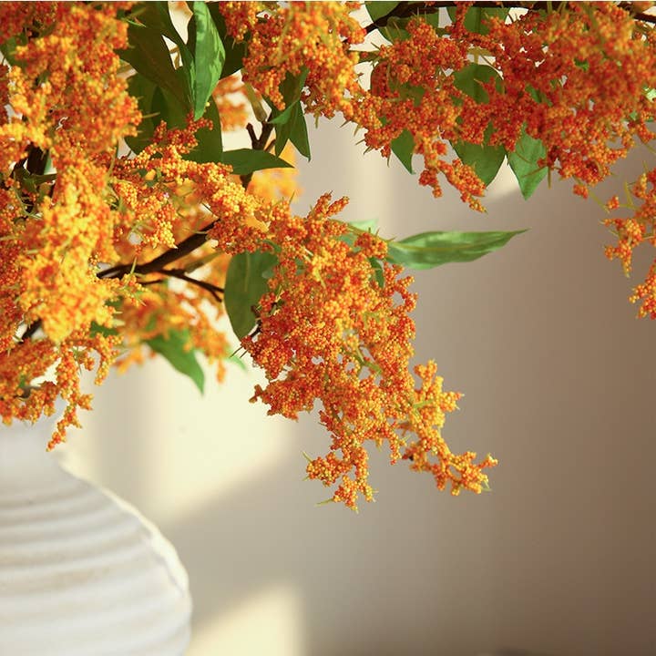 ACNITE(We cover U.S. import duties) - Wholesale Artificial Flowers - Artificial fog pine foam flower countertop for home decor8