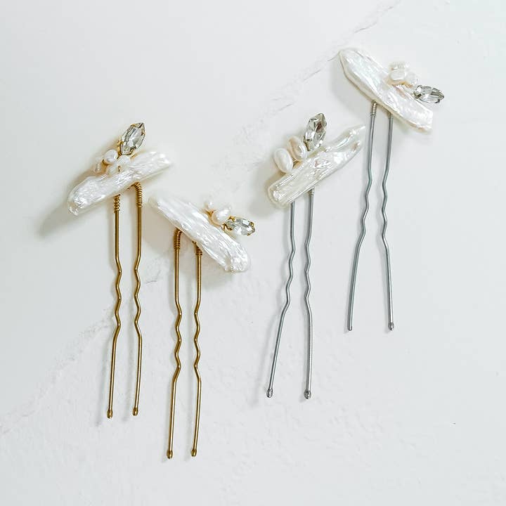 Askew Barocke Haarnadeln für den Großhandel von Bespoke Bridal