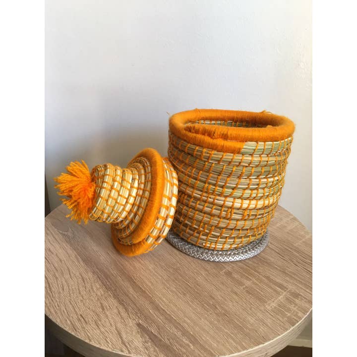 marrakeshop - Wholesale Basket - Moroccan Handwoven Berber Pot Basket5