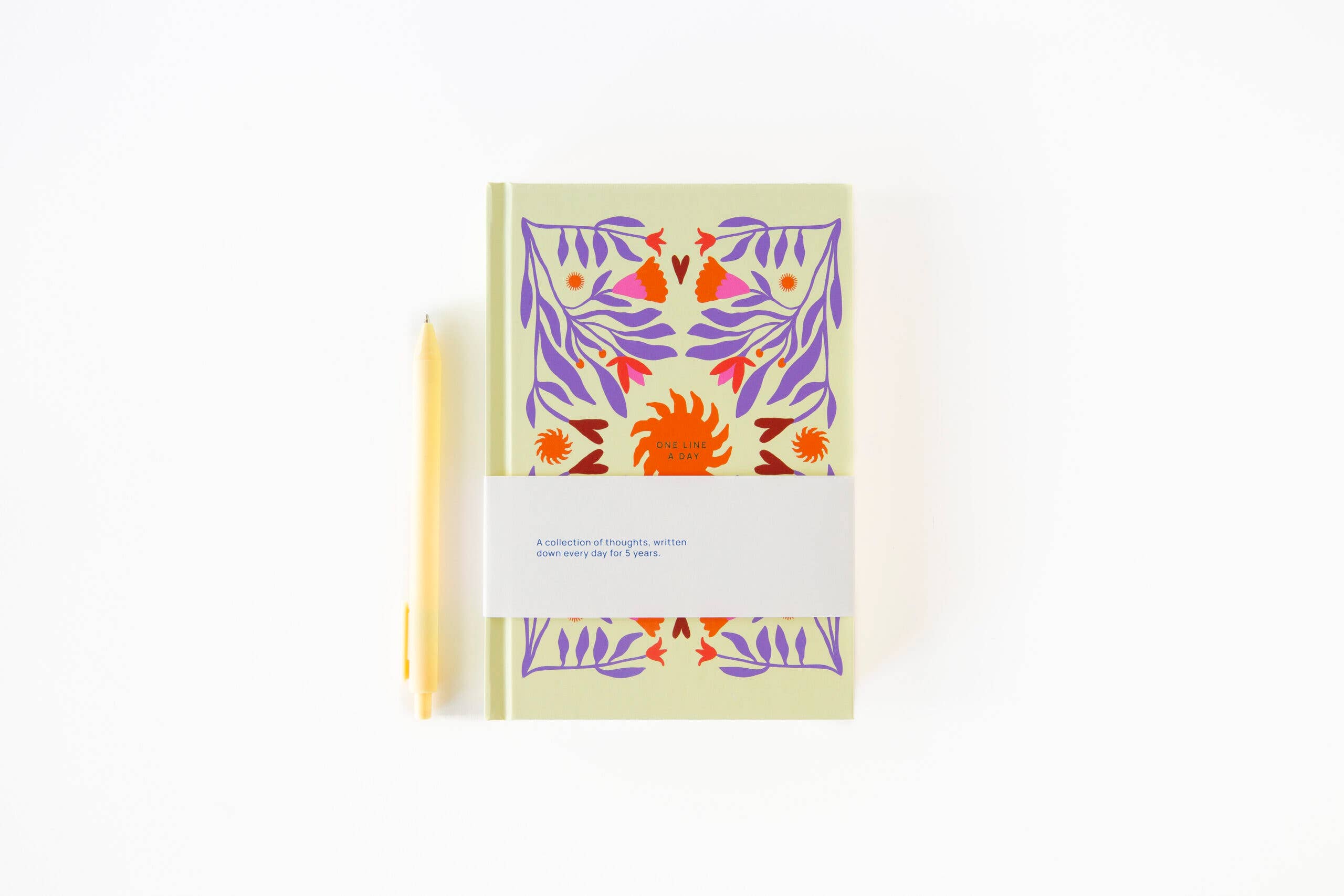 A-Journal Stationery - Wholesale Notebook - One Line a Day - Sun2