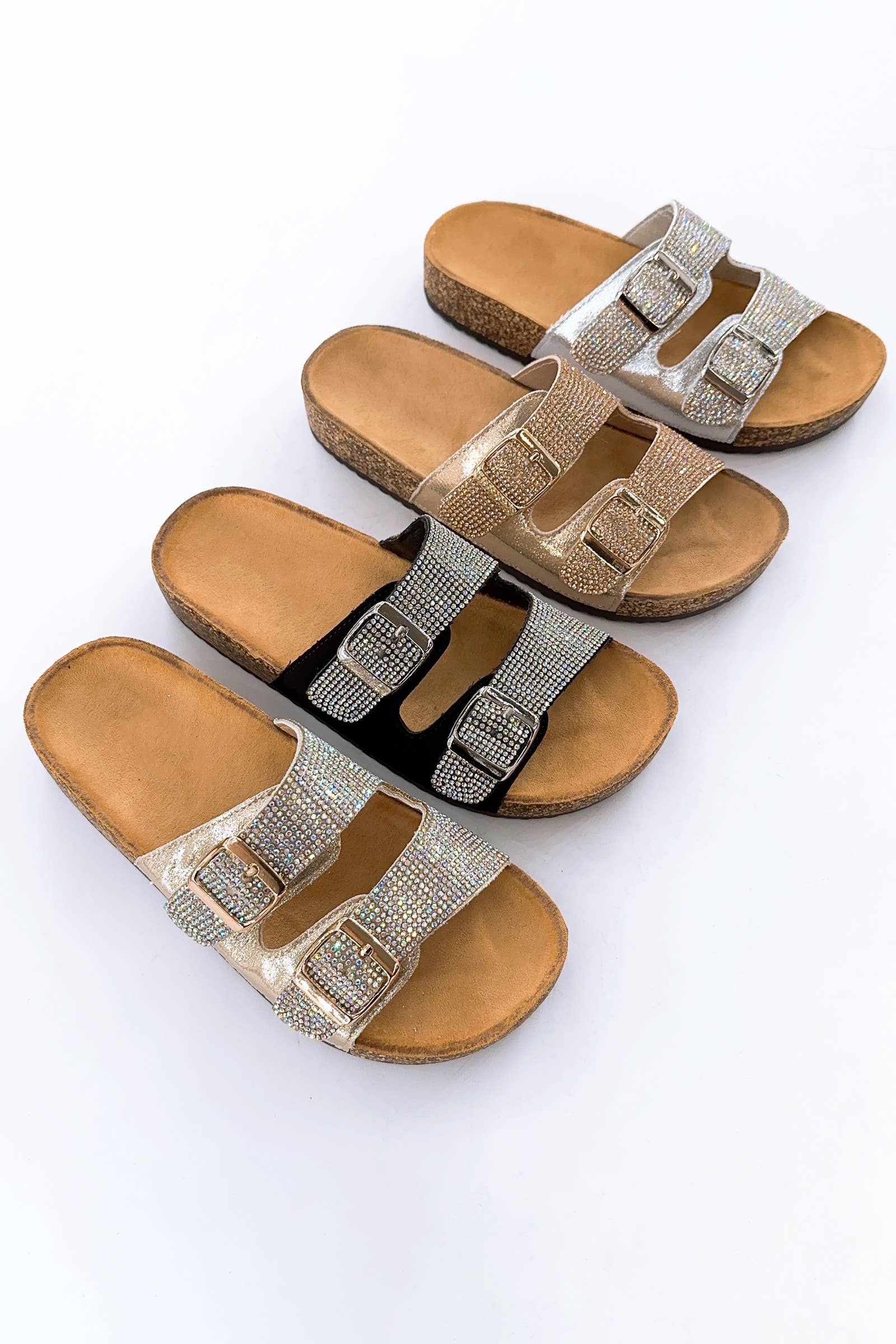 CCOCCI - Wholesale Sandals - Women's - JEWELED BIRKENSTOCK SLIDE1