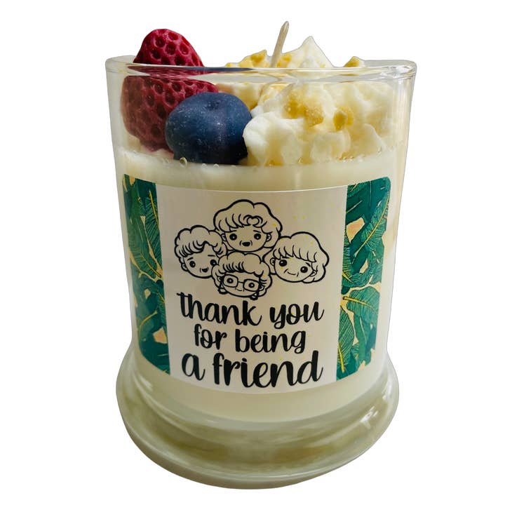 Thank You for Being a Friend - Soy Dessert Candle and other Purchase Wholesale graham cracker crumbs. Free Returns & Net 60 Terms on Faire trending on Faire.