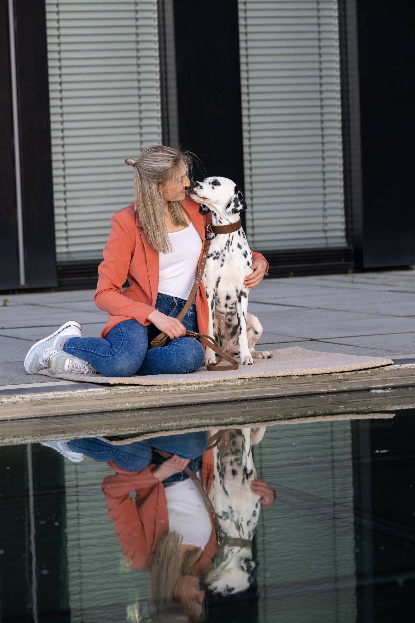 LABONI - Volentis GmbH - Vente Collier – chien - Collier pour chien GIRO en cuir souple à prise ferme4