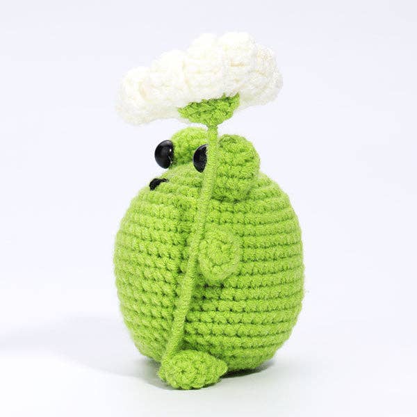 Showcase - Wholesale DIY Craft Kit - The LOOP Brigade: DIY Mini Crochet Plush Toy Complete Kit For Beginners - Bogart the Frog4