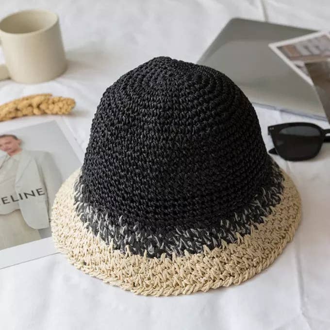 The Pathz - Hats, Bags & Lifestyle - Wholesale Straw Hat - Women's - Summer Vibes Straw Hat, Dual-tone