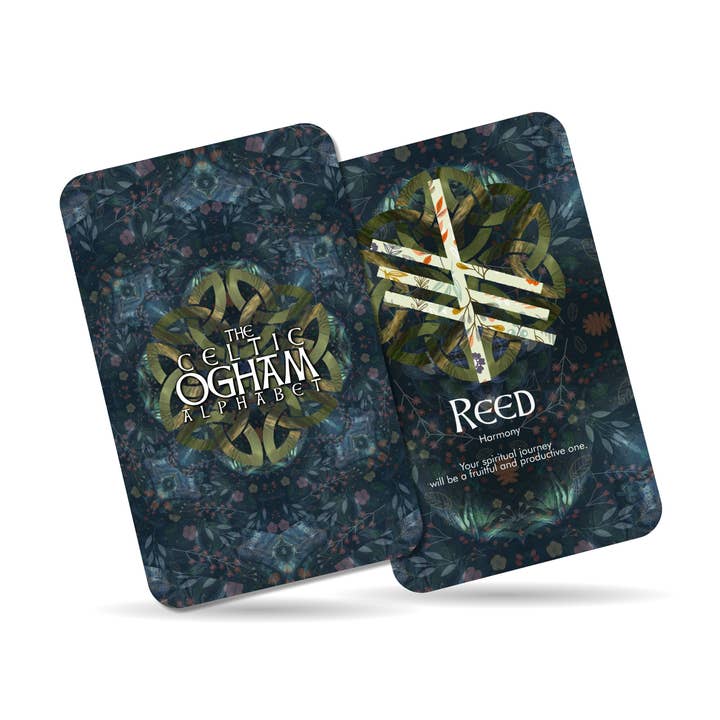 The Celtic Ogham Alphabet – keltiske kort for engroshandel hos Ibiza Tarot USA