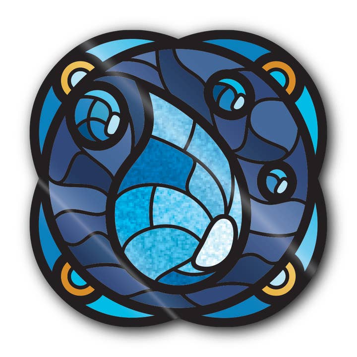 Épingle - Mana (Bleu) pour la vente par Dungeon Artist