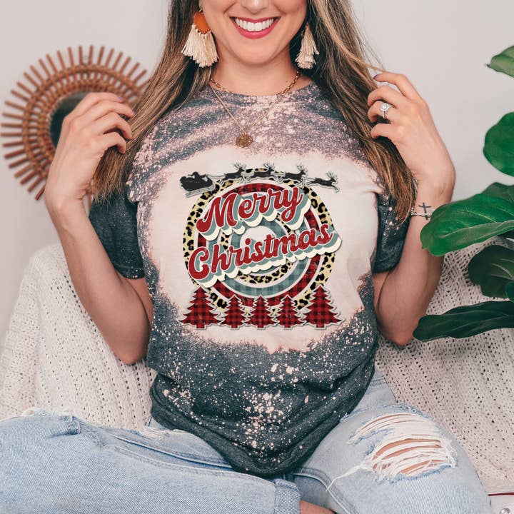 Merry Christmas Tshirt for wholesale by Londas Trendy Tees