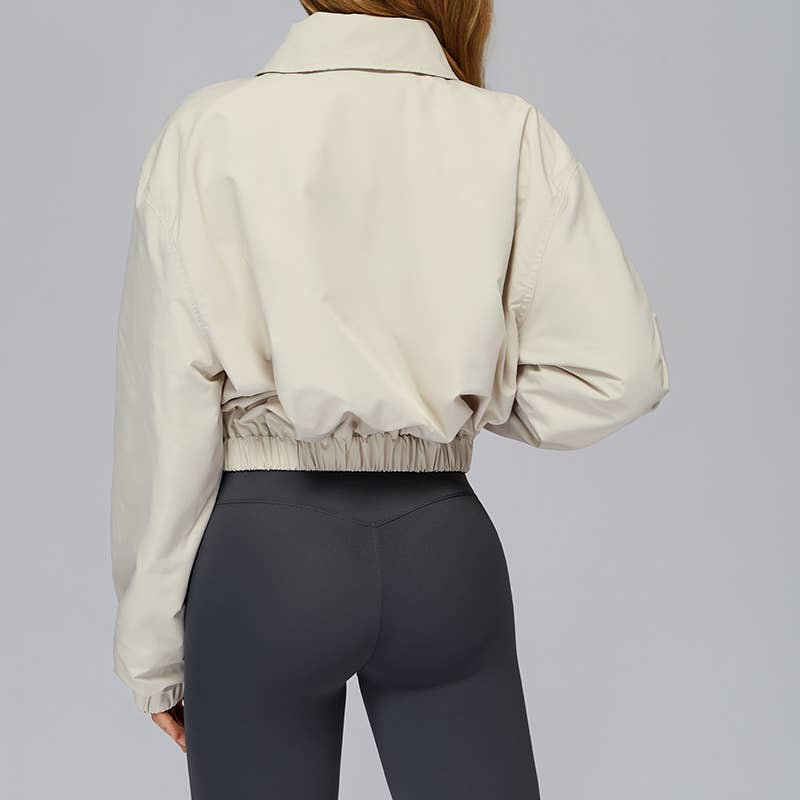 WONDERXFANS - Wholesale Athletic Jacket - Women's - FULL ZIPPER AND LONG SLEEVE OUTDOOR JACKET8