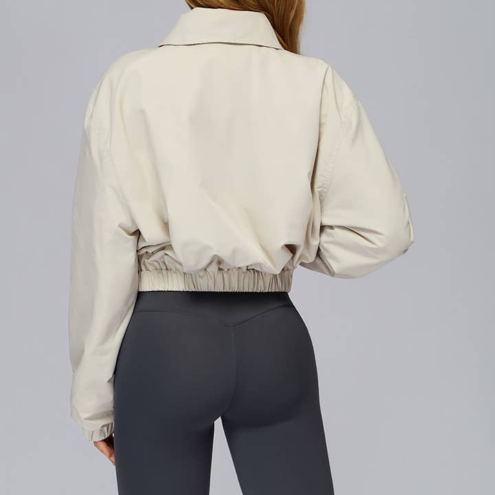 WONDERXFANS - Wholesale Athletic Jacket - Women's - FULL ZIPPER AND LONG SLEEVE OUTDOOR JACKET8