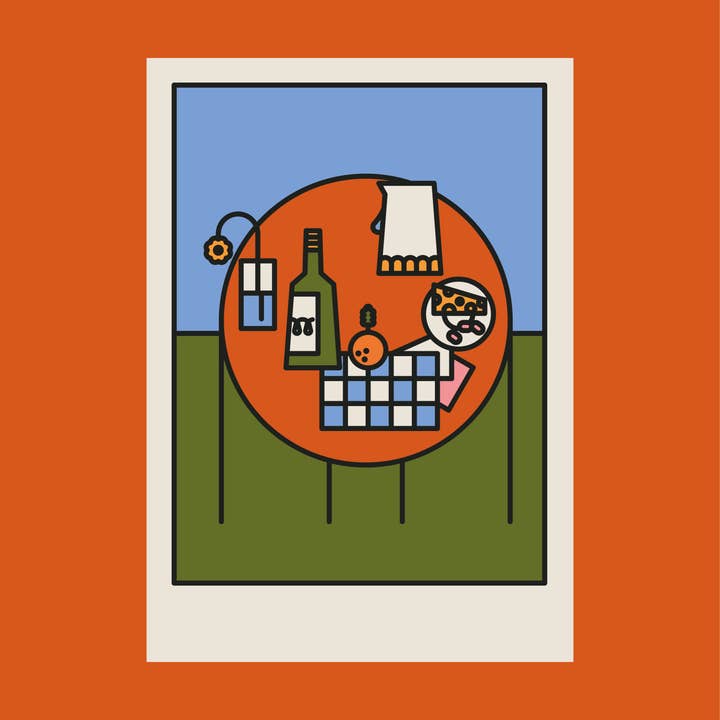 Impression de table à dîner pour la vente par Martyna Makes