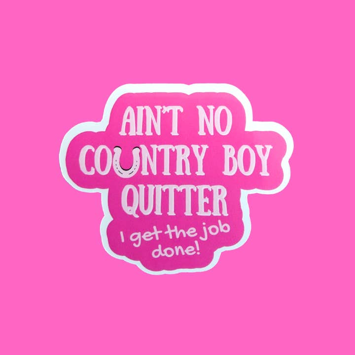 Stickers, Ain't no country stickers, Vinyl stickers Handmade for wholesale by sent with Pride