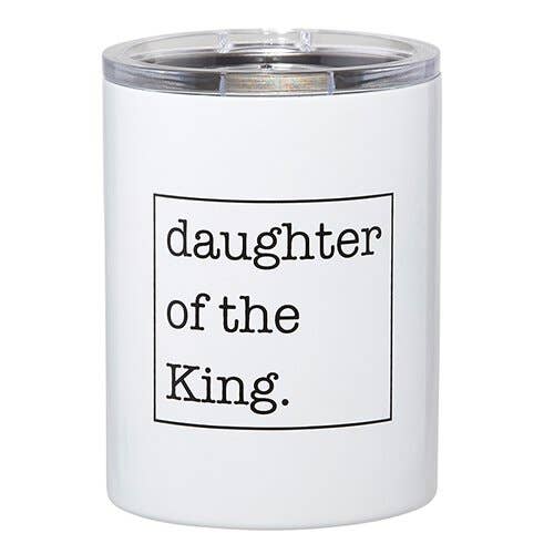 Stainless Steel Tumbler - Daughter of the King for wholesale by Faithworks by Creative Brands