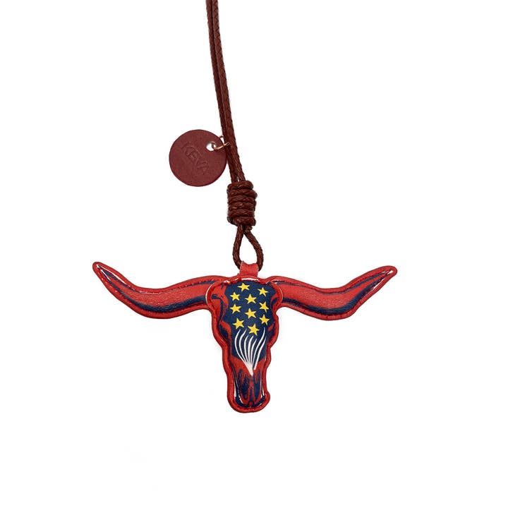 Ciondolo Borsa Longhorn per la vendita all'ingrosso da parte di KEVA