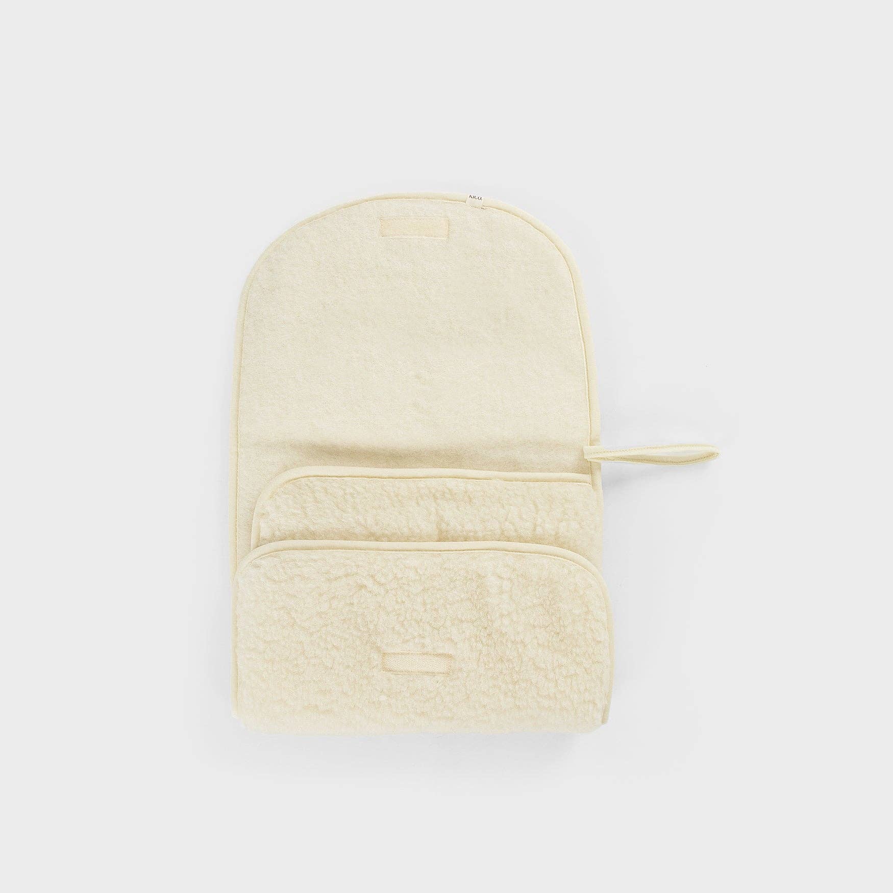 Kico Label - Vendita all'ingrosso Materassino fasciatoio - Neonati - Tappetino per il cambio (con custodia) - Lana merino2