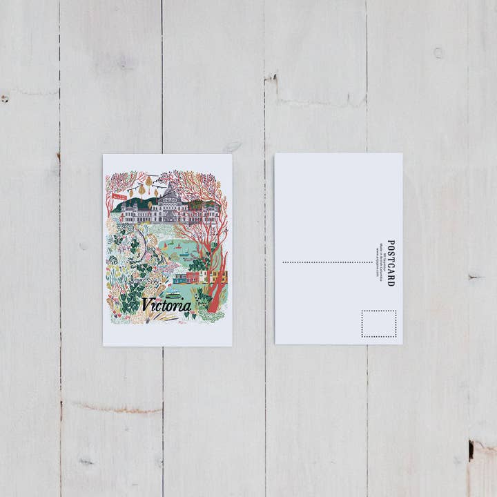Victoria Postcard for wholesale by Anja Jane