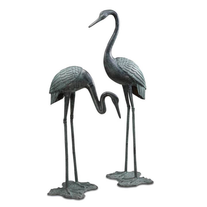 Large Garden Crane Pair for wholesale by SPI Home