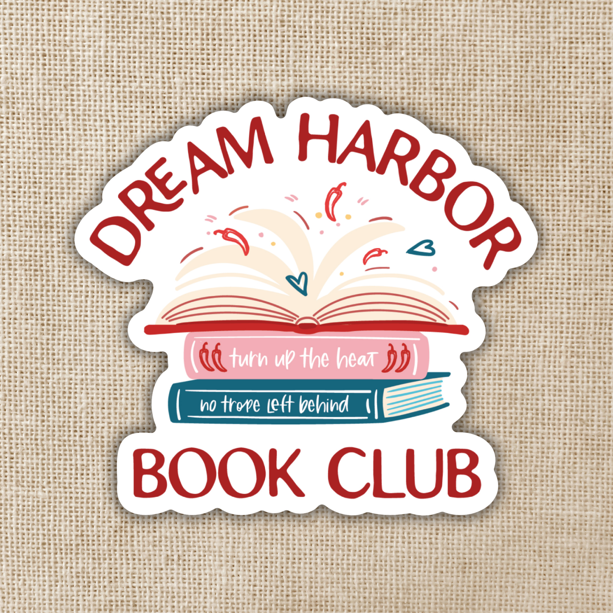 Kingdom of Threads - Wholesale Sticker - Dream Harbor Book Club Member Sticker | Dream Harbor0