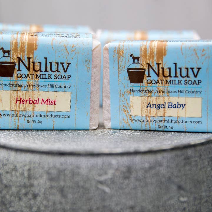Nuluv Goat Milk 4-oz. Bar Soap - Timeless Fragrances for wholesale by Nuluv Goat Milk Products
