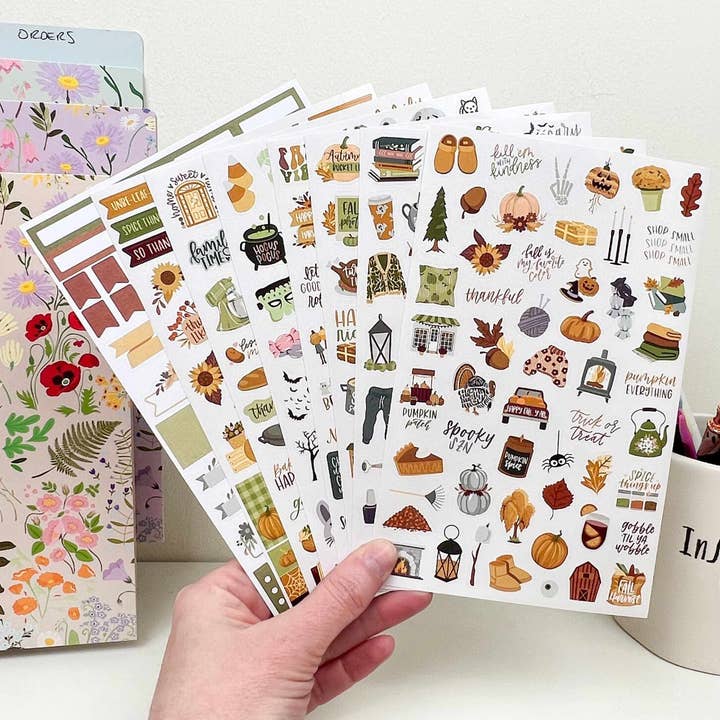 Planner Stickers, Fall Expansion for wholesale by bloom daily planners