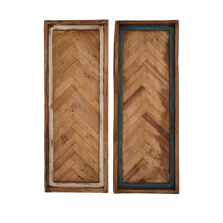 Small-Timberlane Wanddekorfenster, Bauernhaus, 13 x 35, klein für den Großhandel von My Amigos Imports