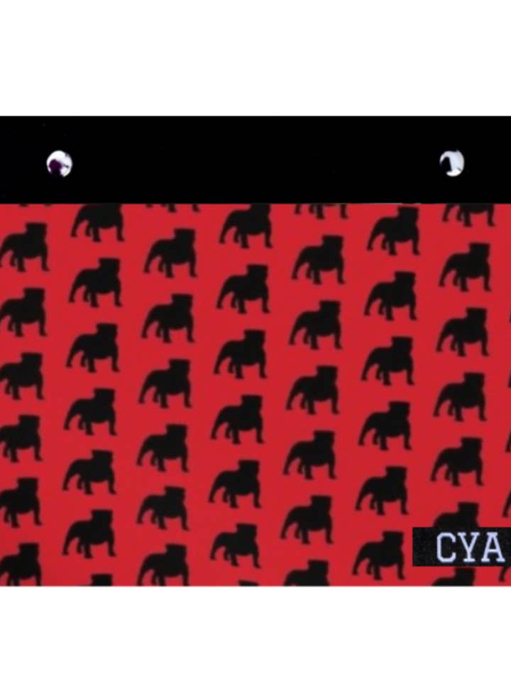 Red Bulldogs - Wide - Cover Only for wholesale by CYA Accessories
