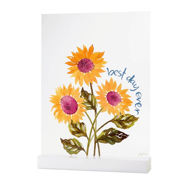 Cartel acrílico para mesa Golden Moments Best Day Ever para venta al por mayor de Joyeux Company