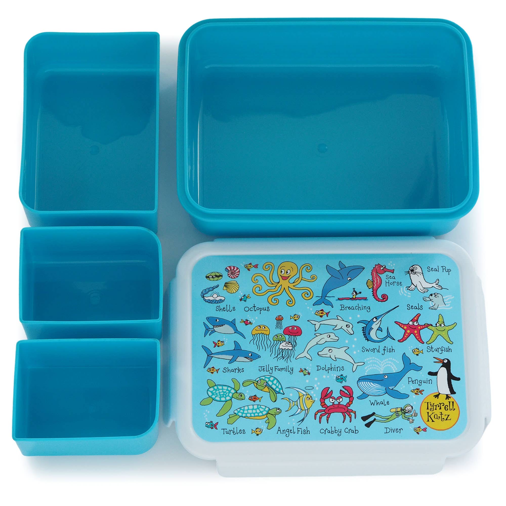 Tyrrell Katz - Wholesale Lunch Bag/Box - Kids - Ocean Bento Lunch Box 1